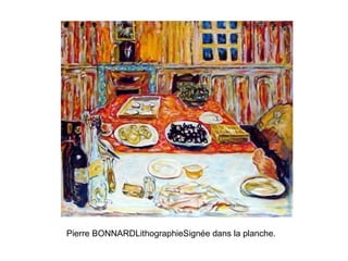 Pierre BONNARDLithographieSignée dans la planche.
 