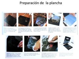 Preparación de la plancha
 