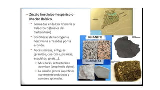 Bloque 9. geología de España