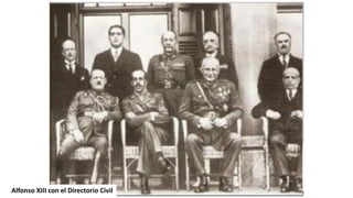 Alfonso XIII con el Directorio Civil
 