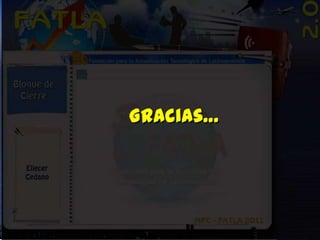 Gracias…
 