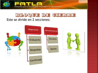 Este se divide en 2 secciones:
 