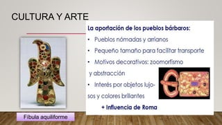 CULTURA Y ARTE
Fíbula aquiliforme
 