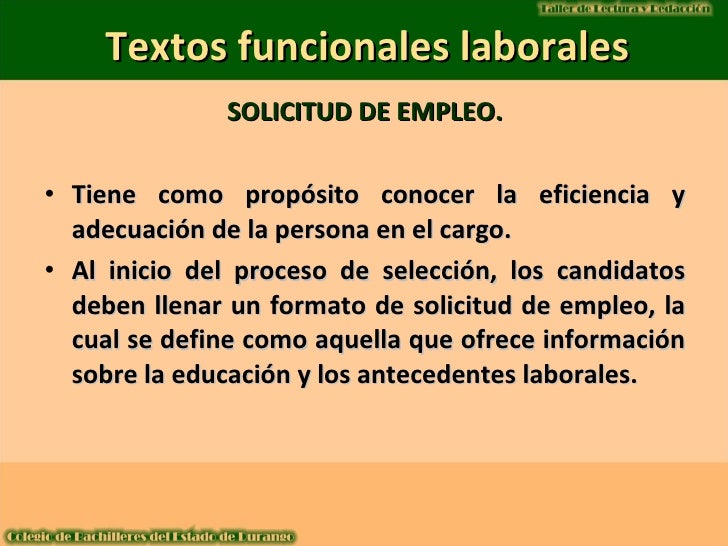 Bloque ii textos funcionales