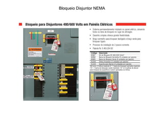 Bloqueio Disjuntor NEMA
 