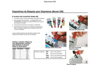 Disjuntores DIN
 