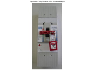 Disjuntores DIN grande de caixa moldada trifásico
 