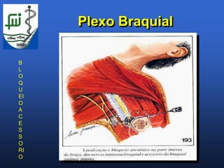 Plexo Braquial

B
L
O
Q
U
EI
O
A
C
E
S
S
O
RI
O
 