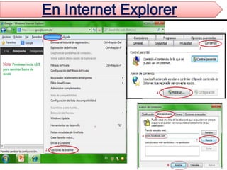 En Internet Explorer