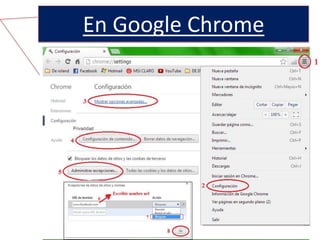 En Google Chrome