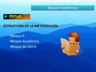 Bloque AcadémicoESTRUCTURA DE LA METODOLOGÍABloque 0
