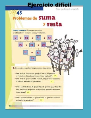 Ejercicio difícil




               13


          24


44             52

          96




                              35



                         15




     61




                    21
 