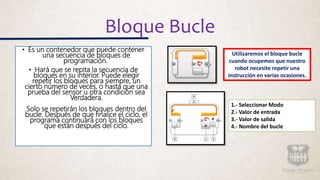 Bloques de flujo ev3 | PPTX