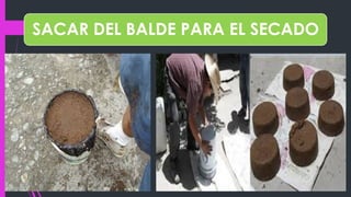 SACAR DEL BALDE PARA EL SECADO
 