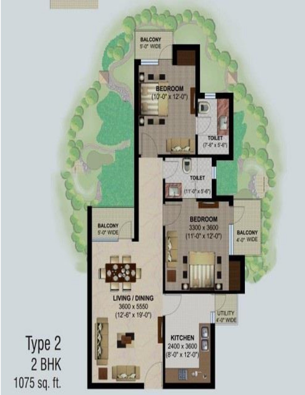 Logix Blossom County sector137 Noida, Floor Plans
