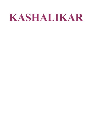 KASHALIKAR
 