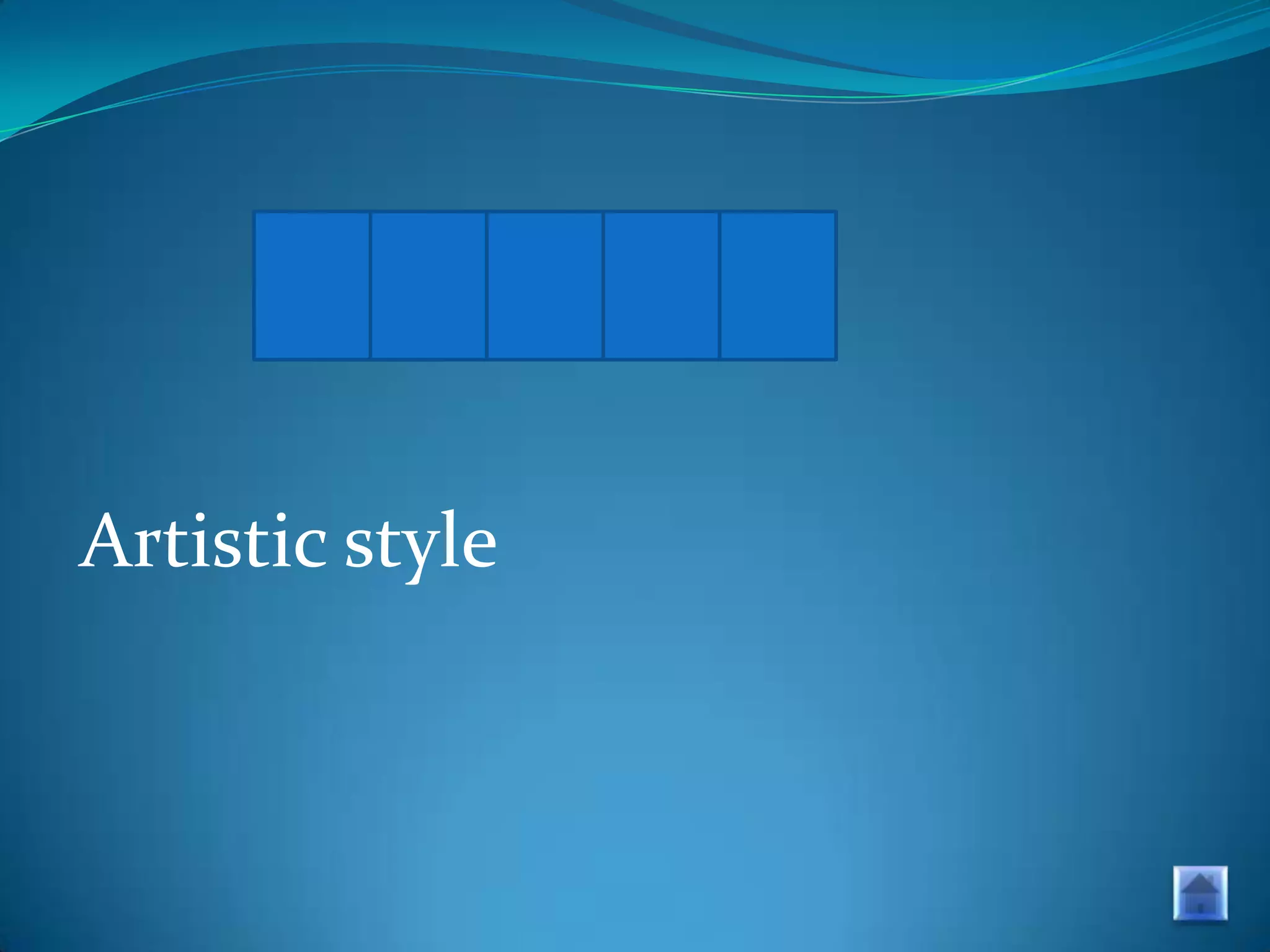 G U S T O
Artistic style

 