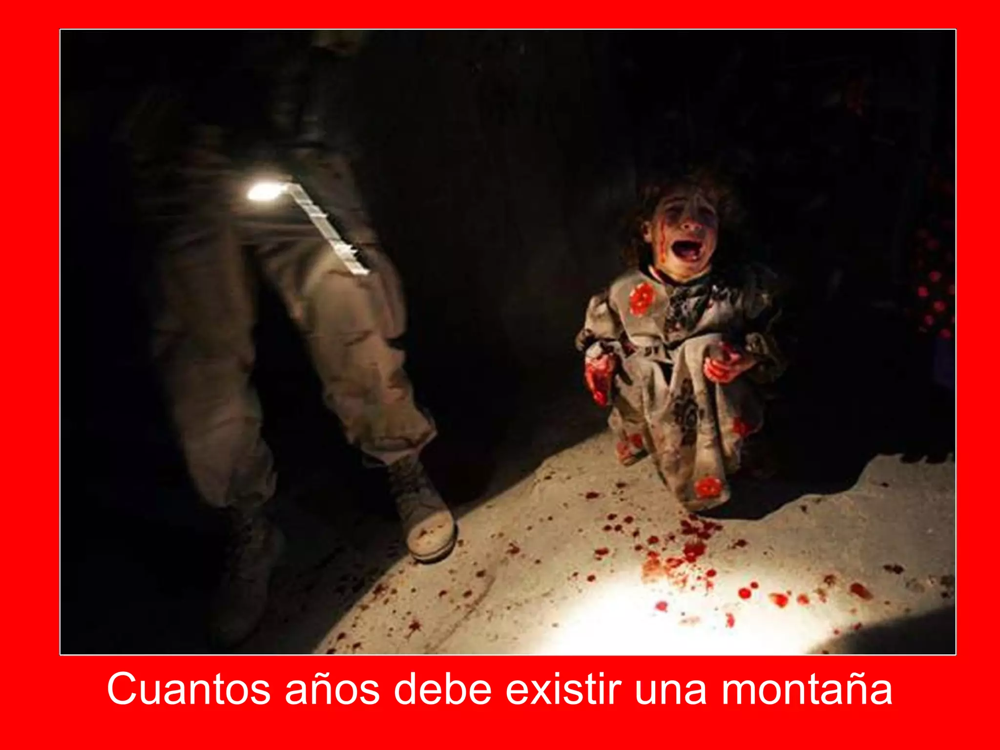 Cuantos años debe existir una montaña 