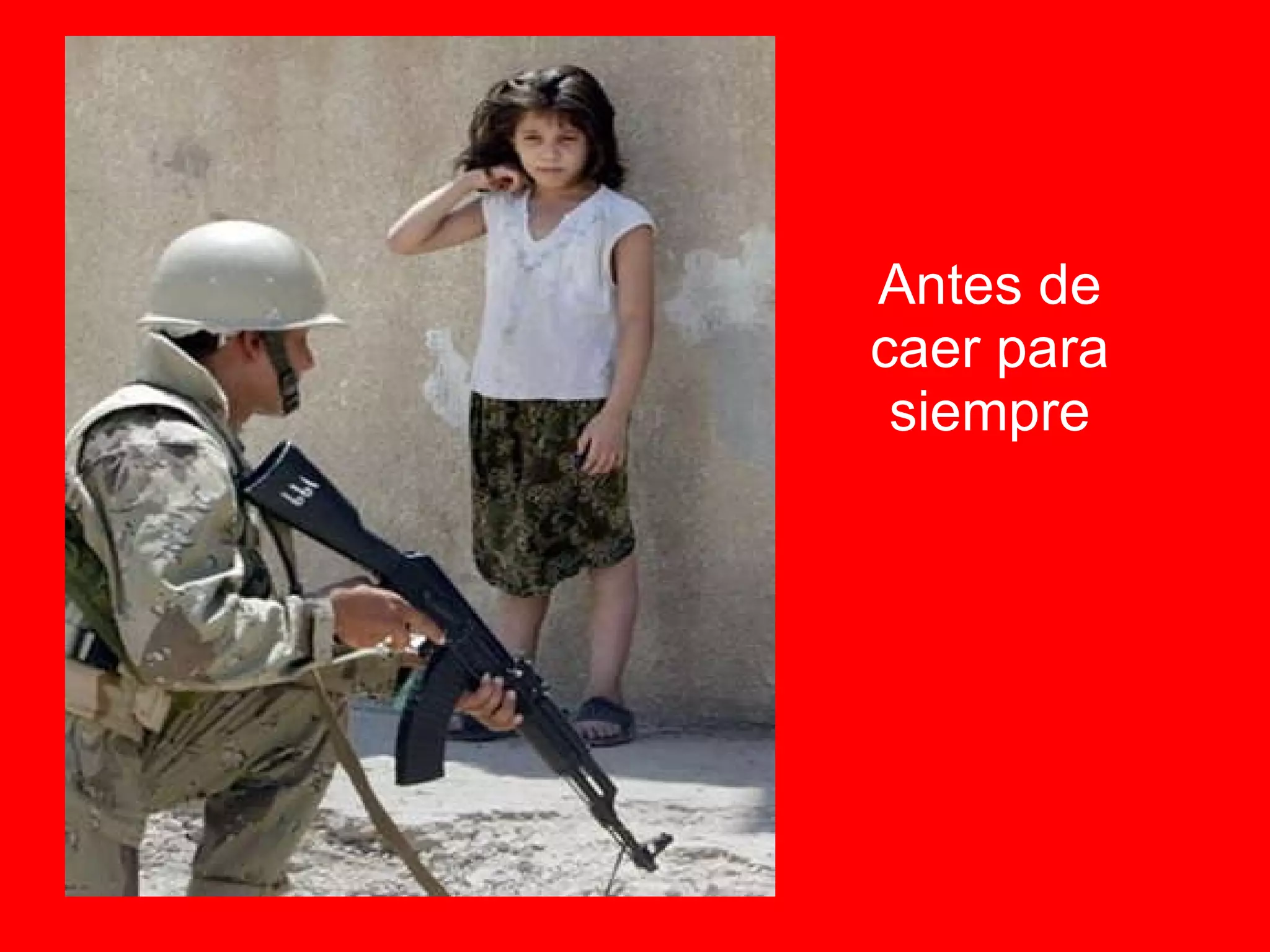 Antes de caer para siempre 