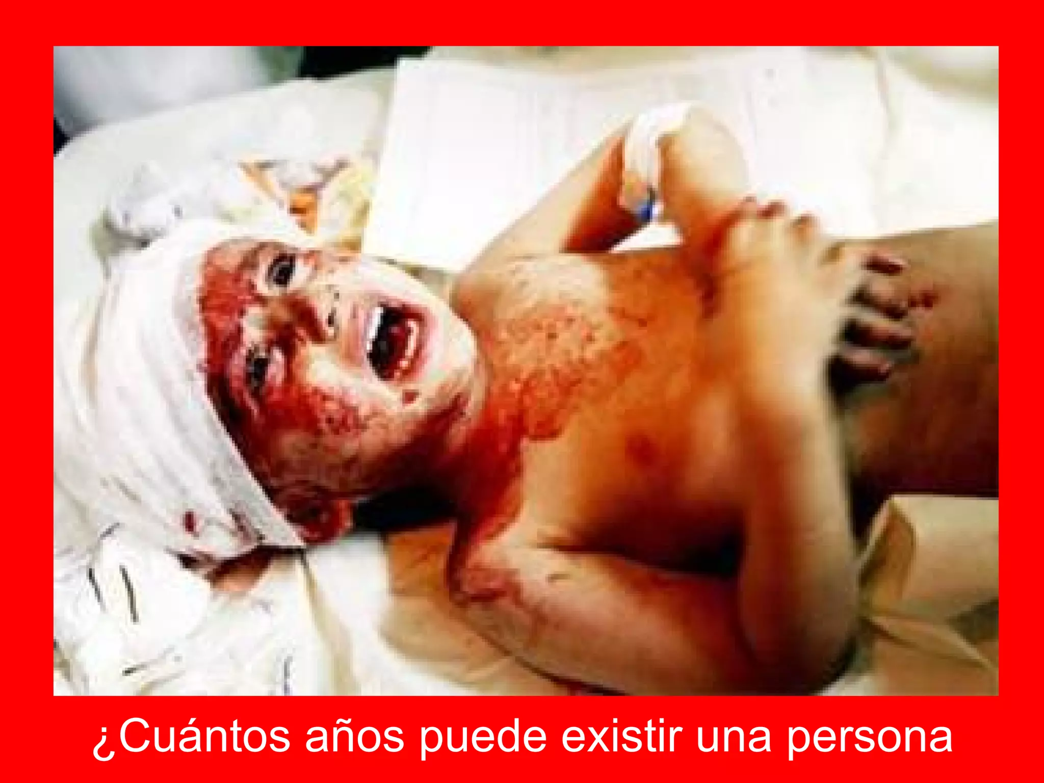 ¿Cuántos años puede existir una persona 