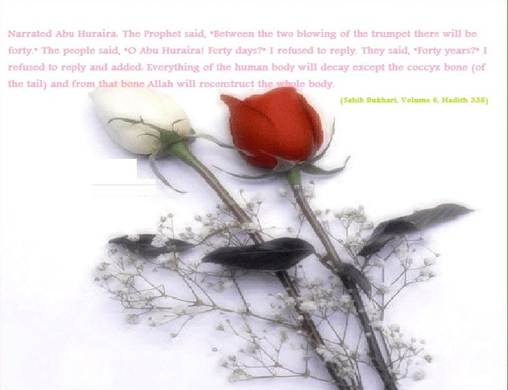 Blowing of the trumpet (judgement day)