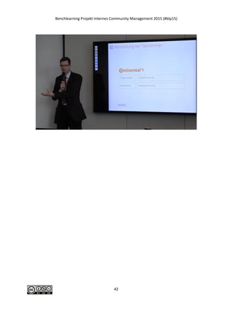 Benchlearning Projekt Internes Community Management 2015 (#blp15)
42
 