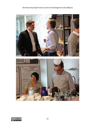 Benchlearning Projekt Internes Community Management 2015 (#blp15)
47
 