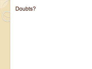 Doubts?
 