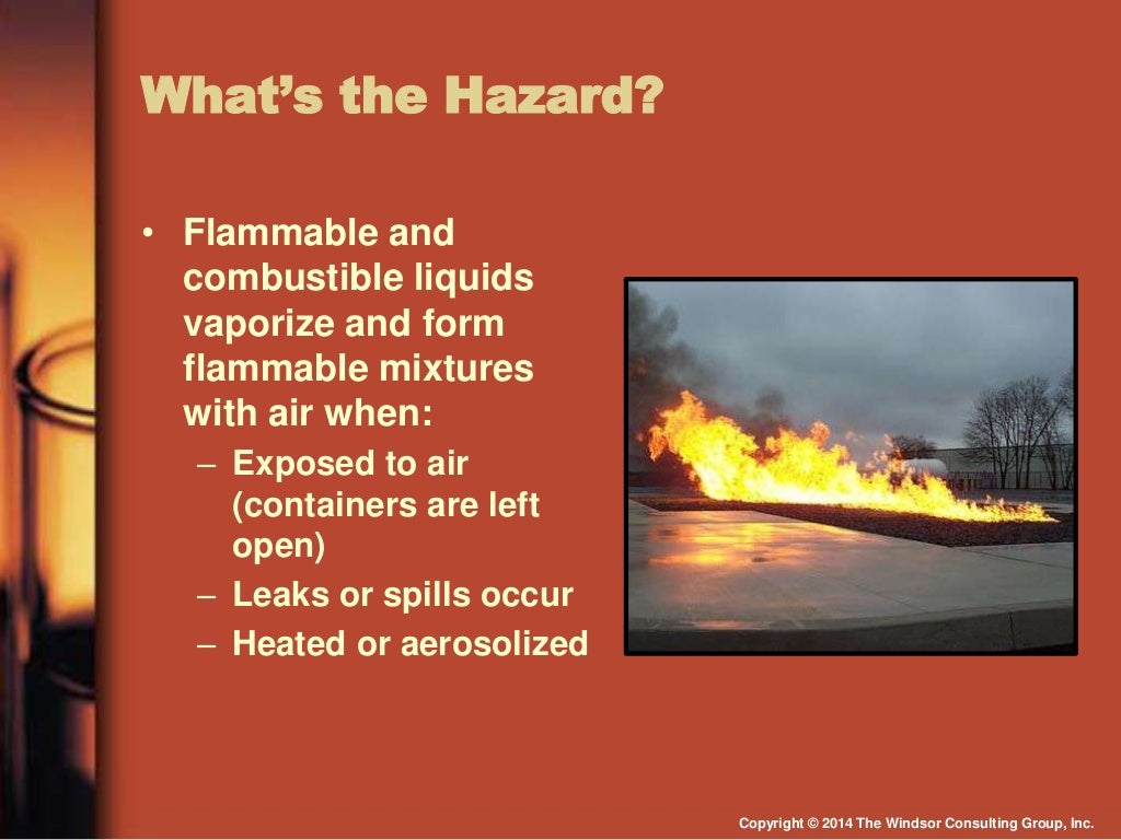 OSHA Compliance with Flammable and Combustible Liquids