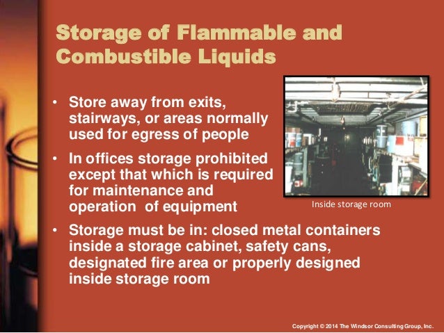 Osha Compliance With Flammable And Combustible Liquids