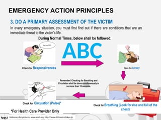 BASIC LIFE SUPPORT POWERPOINT PRESENTATION | PPT
