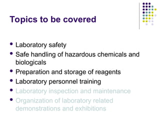 Best laboratory practices and hazard risk | PPT
