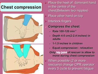 Basic life support (BLS) | PPTX