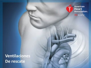 1
Ventilaciones
De	rescate
 
