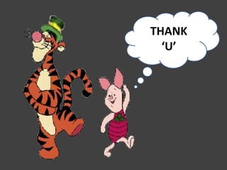 THANK
‘U’
 