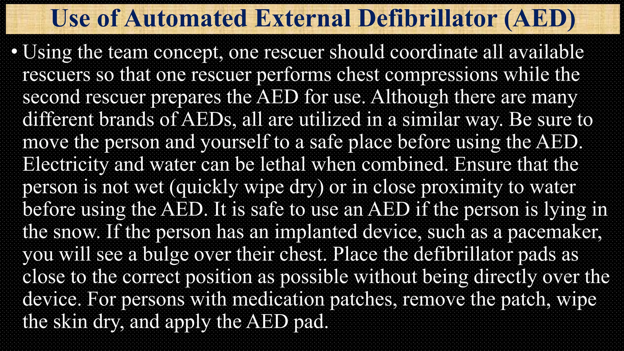 ADULT BASIC LIFE SUPPORT.pptx | First Aid | Injuries
