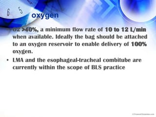 Keep your reserves…..The 2 rescuers should change compressor and ventilator roles approximately every 2 minutes to prevent compressor fatigue and deterioration in quality and rate of chest compressions