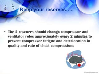 Also note…Lay rescuers should continue CPR until an AED arrives/the victim begins to move/EMS personnel take over CPRpatients not be moved while CPR is in progress unless the patient is in a dangerous environment or is a trauma patient in need of surgical intervention.