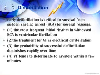 What it does to heart…?defibrillation “stuns” the heart, briefly stopping VF and other cardiac electrical activity 