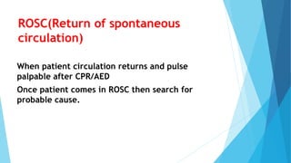 Bls and acls 2020 | PPTX