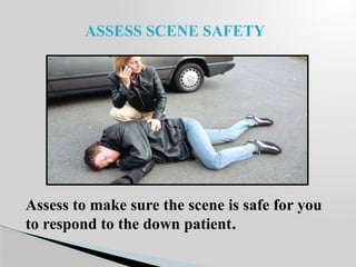 BASIC LIFE SAVING POWER POINT PRESENTATION | PPTX