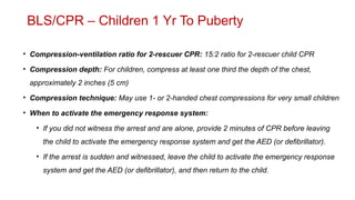 Two Rescue Child Basic life support steps as per AHA FINAL.pptx