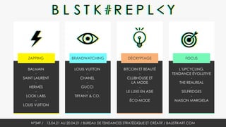 BLSTK Replay n°349 la revue luxe et digitale 13.04.21 au 20.04.21
