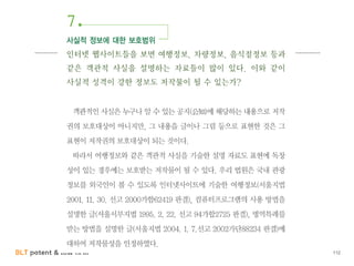 BLT patent & law firm 112
 