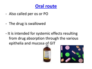 Poor Po Intake clinical pharmacokinetics | PPTX
