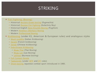 [Bltzr] Group 3 - Combat Sports | PPTX
