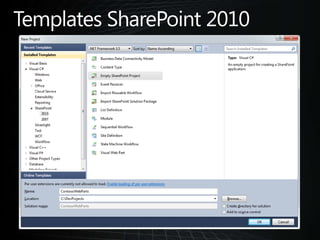 Templates SharePoint 2010