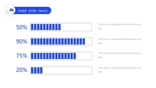 50%
90%
75%
20%
Click here to add content that matches the
title.
Click here to add content that matches the
title.
Click here to add content that matches the
title.
Click here to add content that matches the
title.
/Add title text/
 