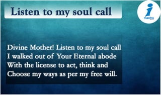 Listen to my soul call