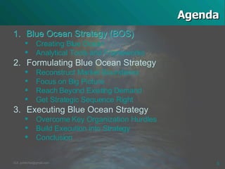 Blue Ocean Strategy (BOS)